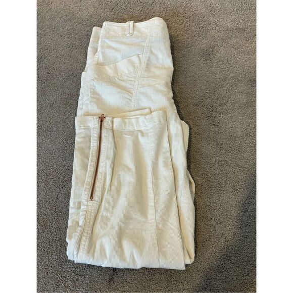 NWOT Pilcro Anthropologie ivory corduroy, $138 - Picture 4 of 6